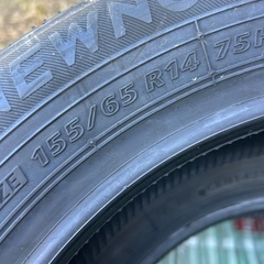 新品　タイヤ　155/65R14 ブリヂストン　MEWNOの画像