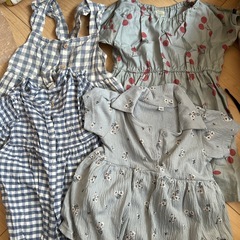 80 90 女の子服 15着の画像
