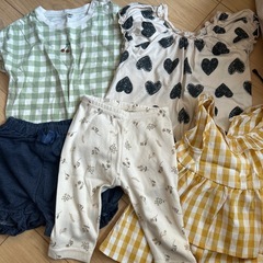 80 90 女の子服 15着の画像