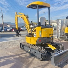 コマツ　ミニユンボ　PC30MR-2   倍速付き　　操作パターン切り替え可能  新品ハサミ付き付　3tクラス　全国陸送可能 下取りOK　の画像