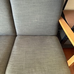 IKEA 2人掛けソファの画像