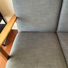 IKEA 2人掛けソファの画像