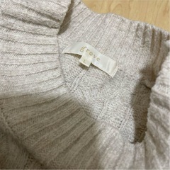 レディース　ニットワンピースの画像