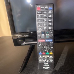 シャープAQUOS32型テレビの画像