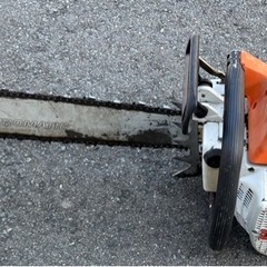 スチール　チェンソー　STIHL 076AV エンジン チェンソー 圧缩ありジャンク　大型　プロの画像