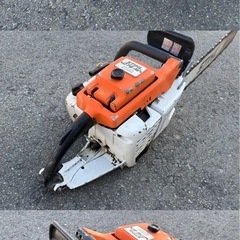 スチール　チェンソー　STIHL 076AV エンジン チェンソー 圧缩ありジャンク　大型　プロの画像