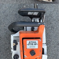 スチール　チェンソー　STIHL 076AV エンジン チェンソー 圧缩ありジャンク　大型　プロの画像