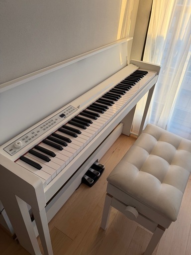11/26のみ価格　KORG C1 Air ホワイト88鍵　電子ピアノ　椅子