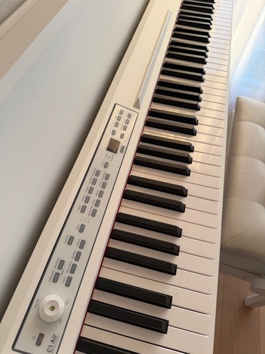 11/26のみ価格　KORG C1 Air ホワイト88鍵　電子ピアノ　椅子