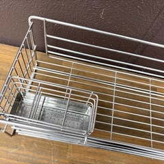 ステンレス 水切りラック スリムタイプの画像