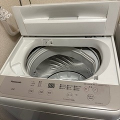 【2021年製】Panasonic 洗濯機 NA-F60B15の画像