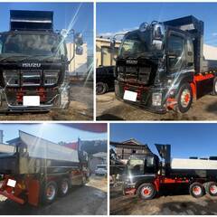 お問合わせ番号  475-565】いすゞギガ　ダンプ　型式ＱKG-CXZ77AT　最大-積載9,700kg　 7速　2デフ 走行距離66万km 平成24年式 車検付きの画像
