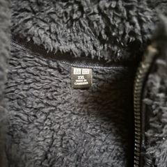 UNIQLO ユニクロ　フリース　服　アウター　もこもこXXLサイズ　大きめの画像