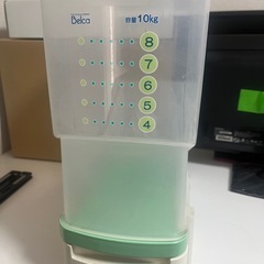 無洗米対応クリア米びつ(10kg)の画像