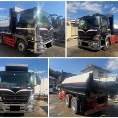 【お問合わせ番号  477-032】三菱ふそうスーパーグレート ダンプ 型式LDG-FV50VX 走行距離 47 万km 7速 2デフ 平成23年式 車検付きの画像