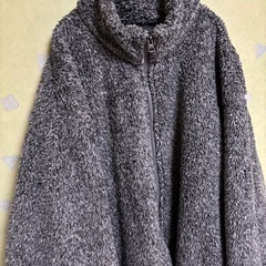 ユニクロ　フリース　アウター　もこもこの画像