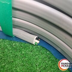 ✨弥栄　未使用　EMEEF/F　3×2.0　タイシガイセン　ケーブル(灰色)　黒白緑　100ｍ✨うるま市田場✨の画像