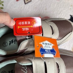 Enist スニーカー ベージュ（24.5センチ）の画像