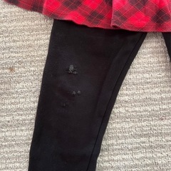 110cmベルメゾン 裏起毛スカッツ2点の画像