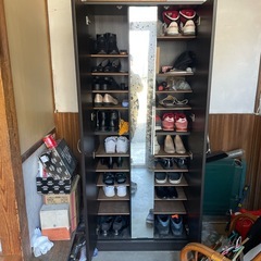 引き取り限定　靴箱　高さ1800 早い人優先の画像