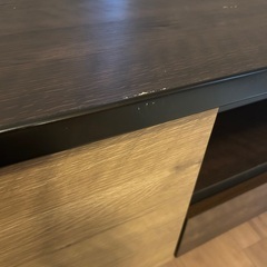 ニトリ テレビ台 ローボード ランダム 140cm 3020742 DBRの画像