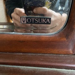 引き取り限定　化粧台　ドレッサー　鏡　の画像