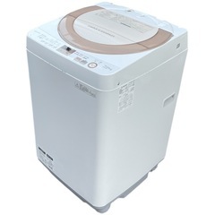【2511012】シャープ 全自動電気洗濯機 ES-GE7A-N 2016年製の画像
