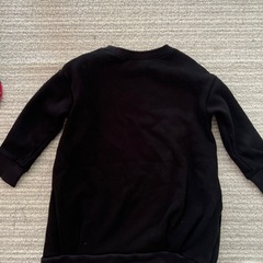 100cm　ベルメゾン　裏起毛　ワンピースの画像