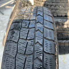 155/65R14 ダンロップ スタッドレス ホイールセットの画像