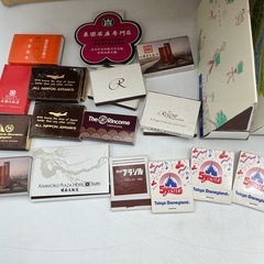 昭和レトロのマッチコレクション大量セット　ホテル、喫茶店、企業物、海外のもの等種類いろいろ　東京ディズニーランド　の画像