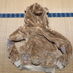 ディズニー　ダッフィー　モコモコ　パーカーの画像