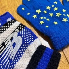 New Balance ★他　ニット手袋 3点セットの画像