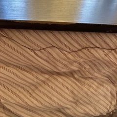 正方形高さ2段階調節可能コタツセットの画像