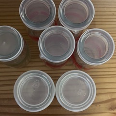 熱海プリン他★ガラス瓶 7個セットの画像