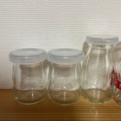 熱海プリン他★ガラス瓶 7個セットの画像