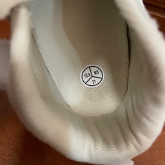 【13cm】ベビーシューズ asics スクスク ハイカット ファーストシューズ 白の画像