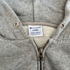 チャンピオンジップパーカーの画像