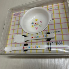 ミキハウス　ベビー　離乳食　食器セットの画像