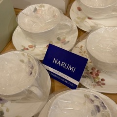 【新品未使用】NARUMI(ナルミ) カップ ソーサー セットの画像