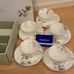 【新品未使用】NARUMI(ナルミ) カップ ソーサー セットの画像