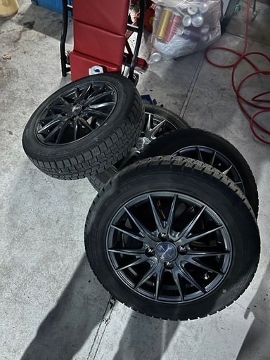 155/65R14 ダンロップ スタッドレス ホイールセット