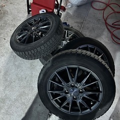 155/65R14 ダンロップ スタッドレス ホイールセットの画像