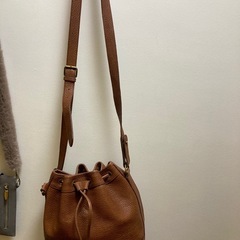 POLO　ラルフローレン　本革　ショルダーバッグ　の画像