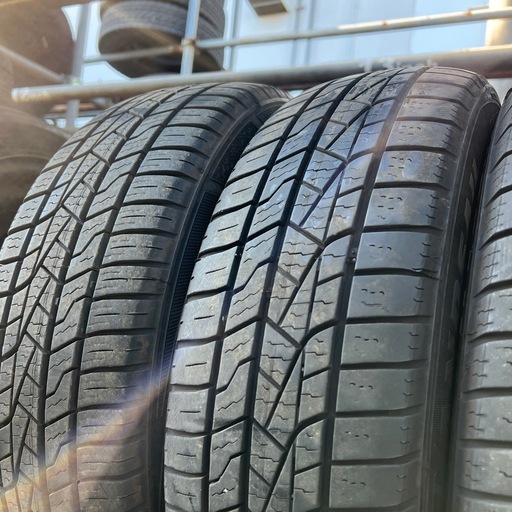 【埼玉県所沢市】直接来店のみ 組替え作業代含　155/65R14 オールシーズン 中古タイヤ 2024年製 埼玉県所沢市】直接来店のみ 組替え作業代含 155/65R14 オールシーズン