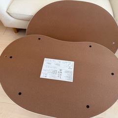 ほぼ新品 円型こたつテーブルの画像