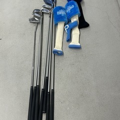 ゴルフクラブ、スヌーピーケース　セット売りの画像