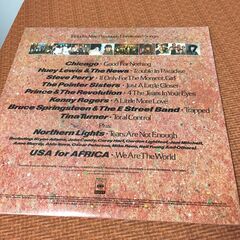【昭和LPレコード】1985 WE ARE THE WORLD ウイ・アー・ザ・ワールド USA AFRICA アフリカ飢餓救済チャリティ 洋楽の画像