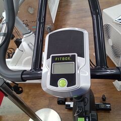 ★リユースのサカイ水戸店★  エアロバイク ブラック H124×D108×W44 クリーニング済み MT6332の画像