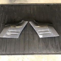 ジムニー64・74 新品　光沢カーボンドアミラー&ダクトカバーの画像