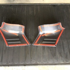 ジムニー64・74 新品　光沢カーボンドアミラー&ダクトカバーの画像